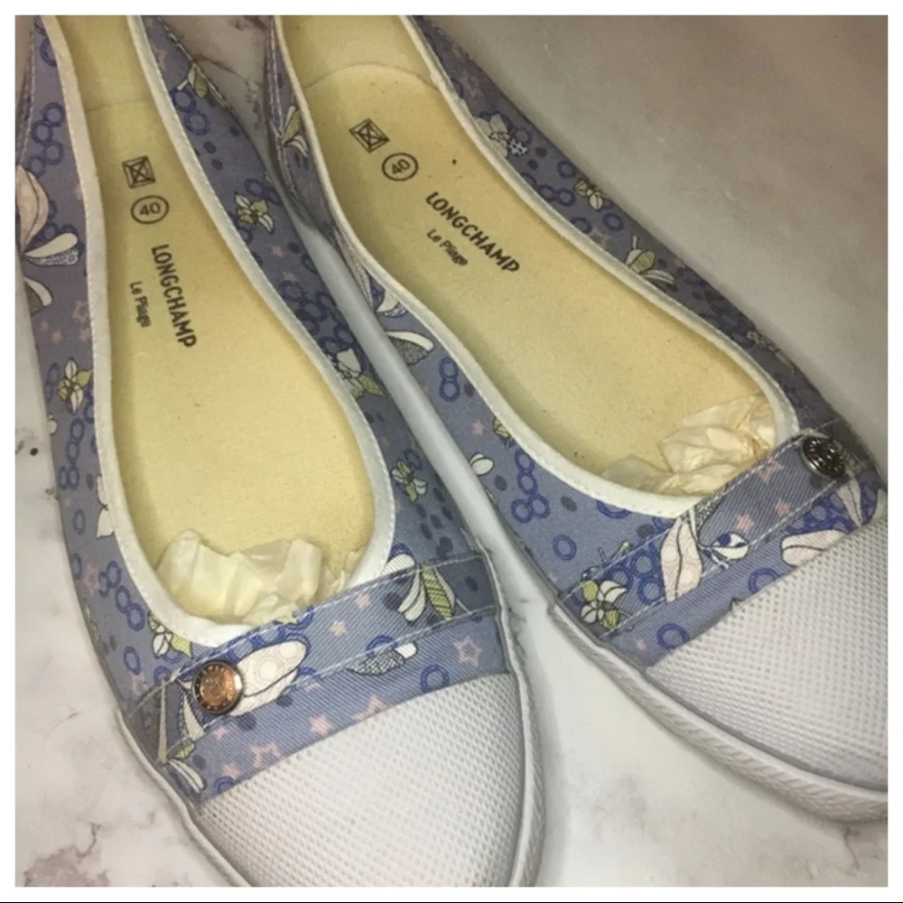 Longchamp Le Pliage Floral Sneaker Flat - Picture 5 of 5